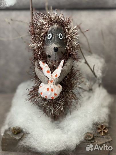 Игрушка поделка ежик в тумане