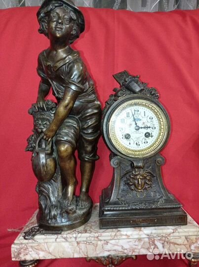 Часы каминные Франция