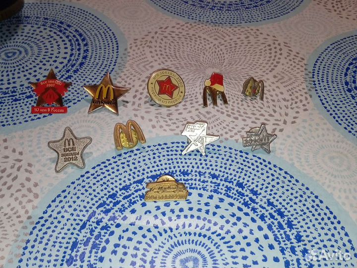 Значки макдональдс