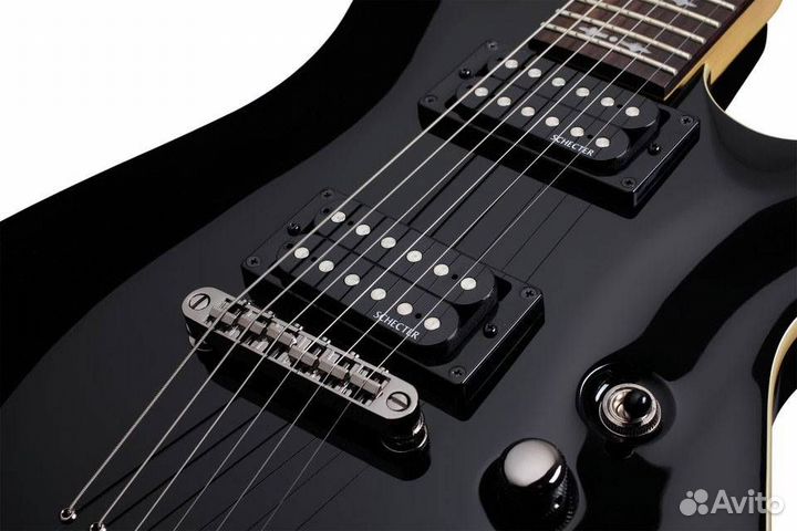 Электрогитара Schecter omen-6 BLK