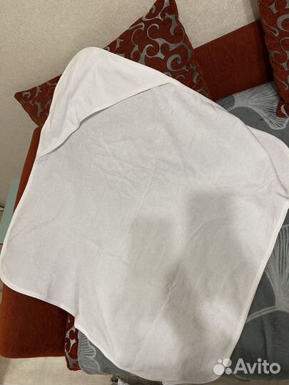 Банный комплект, халат и полотенце новое