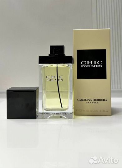 Carolina Herrera chic for men ориг тестер 100 мл