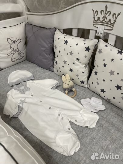 Бортики в детскую кроватку