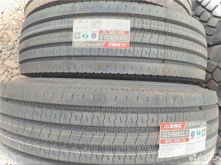 Шины 315/80R22.5drсd60118PR/M154/151M DRC дрс