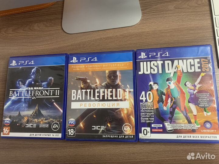 Игры (диски) на sony playstation 4 (ps4)