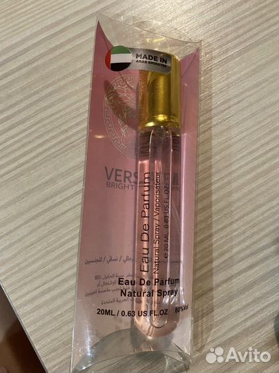 Туалетная вода versace