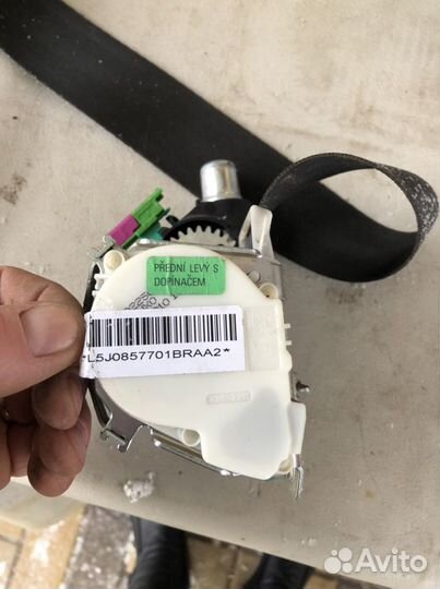 Ремни безопасности Шкода Фабиа