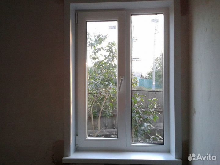 Окно двухстворчатое