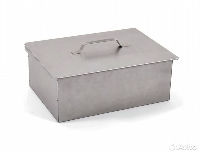 Коптильня кедр 380х280х170мм сталь 0,8мм новая