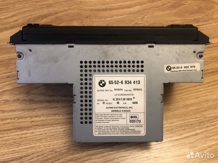 Магнитола BMW x5 e53