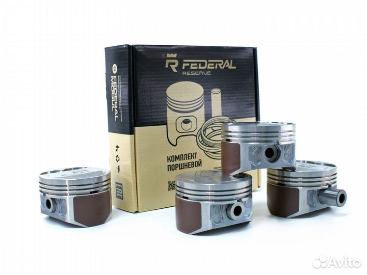 Поршни с пальцами Ларгус Логан Дастер К4М 80.0 А