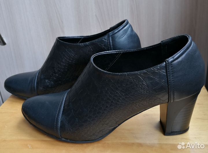 Ботильоны натуральная кожа 37