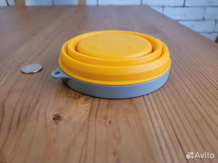 Миска силиконовая складная