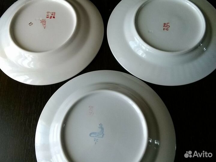 Фарфоровая посуда СССР, новая