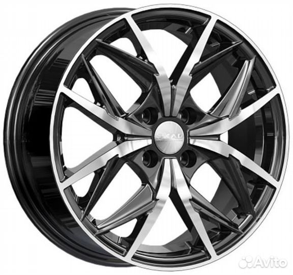 Скад Асти : 6.5x16 4*100 Et:50 Dia:60.1 алмаз