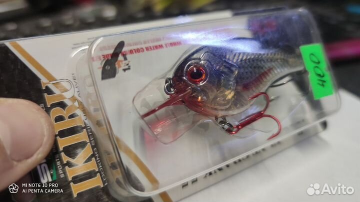 Spro Wobler Ikiru Flat Crank 55 Crome Roach 5,5 cm