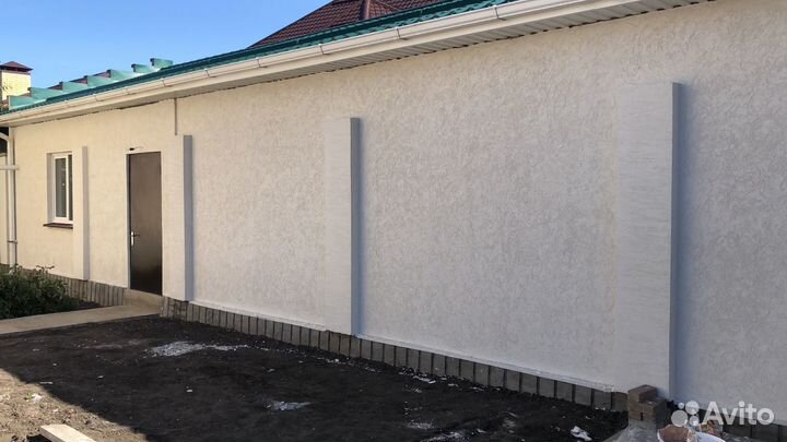 Фасадные работы штукатурка короед или покраска