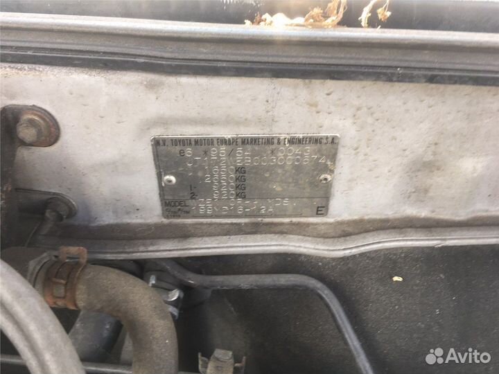 Разбор на запчасти Toyota Corolla E11