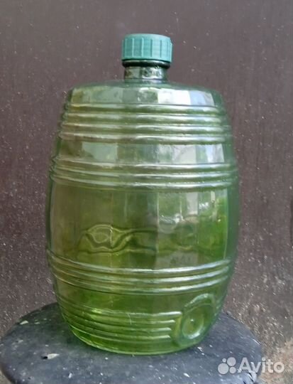 Бутыль зелёное стекло