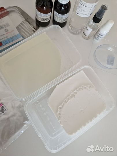 Набор для мыловарения основа масло краситель форма