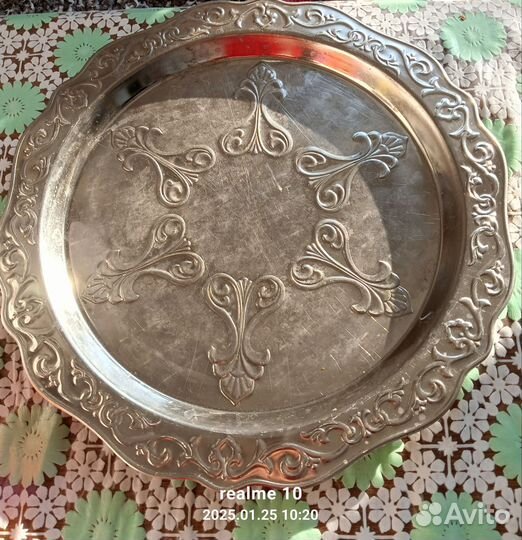 Поднос металлический СССР