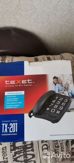 Телефон teXet TX-201