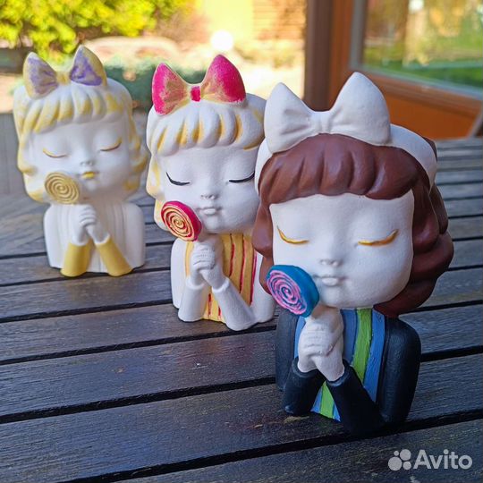 Скульптуры кашпо декор белорусского мастера