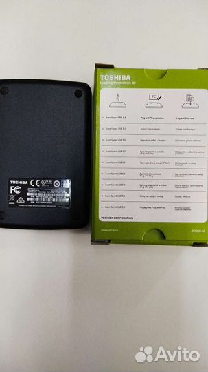 Внешний жесткий диск 500 гб Toshiba новый