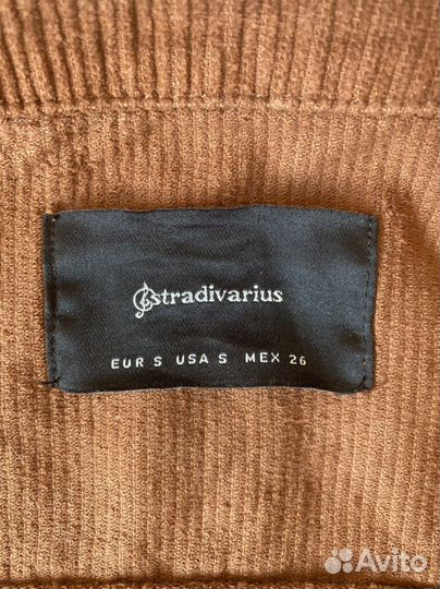 Вельветовая куртка stradivarius