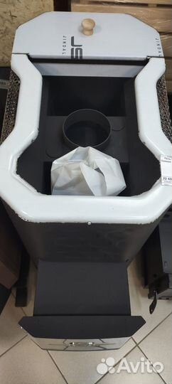 Печь для бани с баком