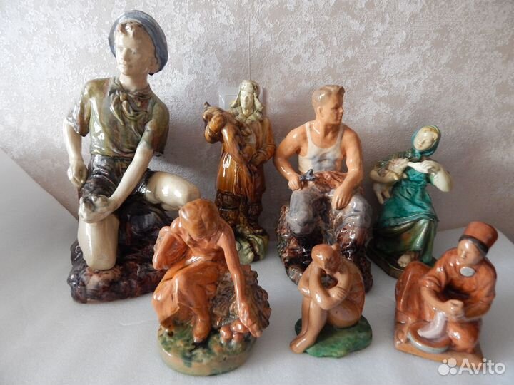 Коллекция Фигурок Майолики схф-1.Старая Гжель