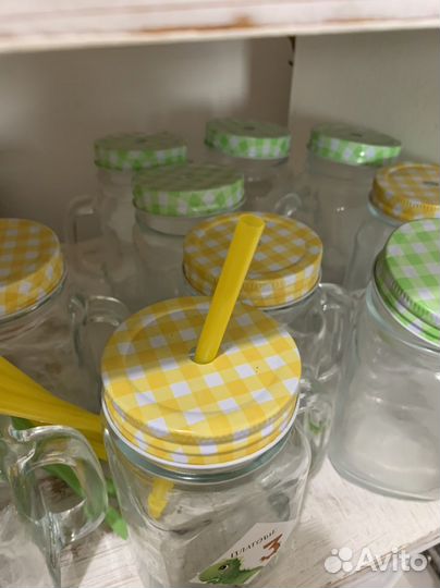 Лимонадник Банки для лимонада 10 шт