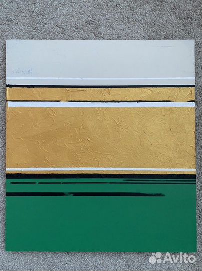 Интерьерная картина на холсте акрилом, абстракция