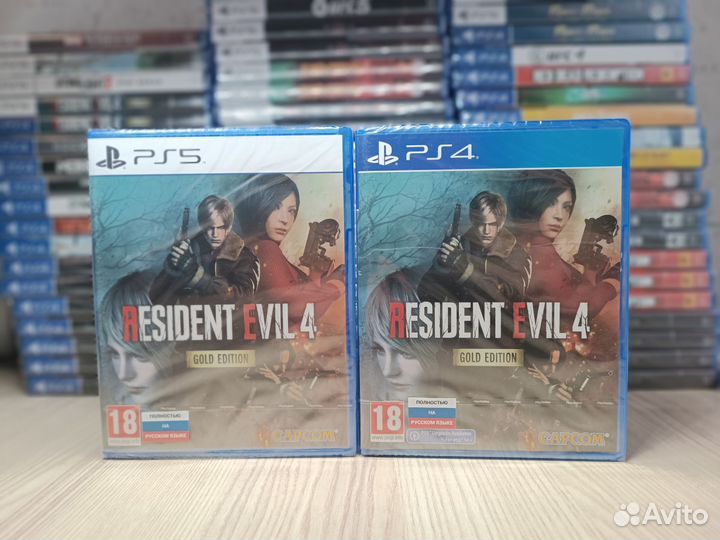 Новый Resident Evil 4 Gold edition ps4 & ps5