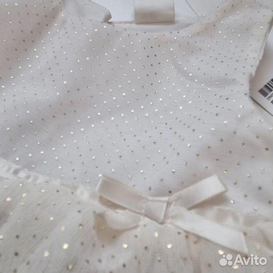 Нарядное платье для девочки H&M 68