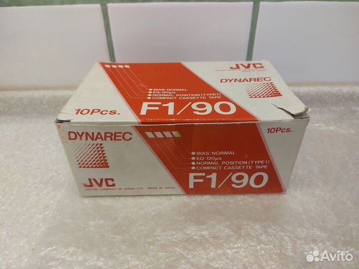 Аудиокассеты jvc