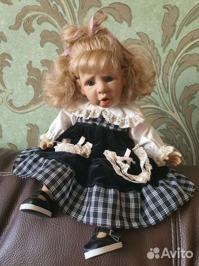 Кукла характерная коллекционная 38см