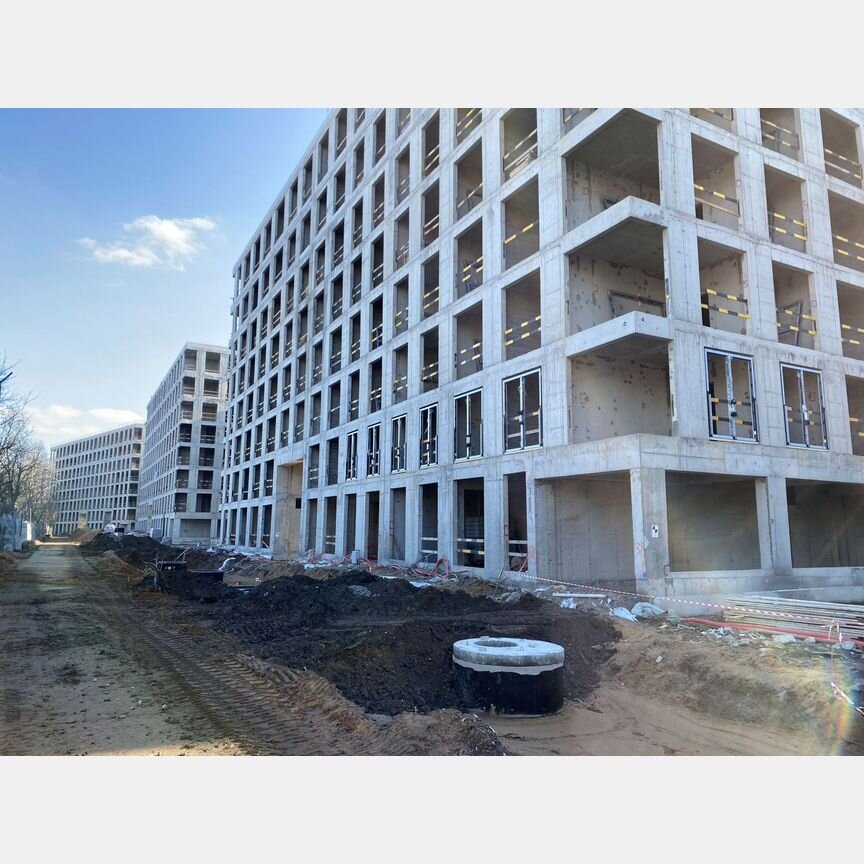 1-к. апартаменты, 43,7 м², 6/8 эт.