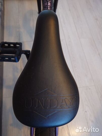 Велосипед бмх Sundey Scout фиолетово-прозрачный