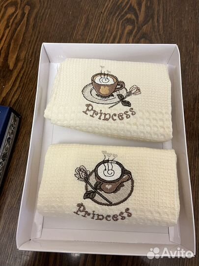 Подарочный набор кухонных полотенец 2 шт