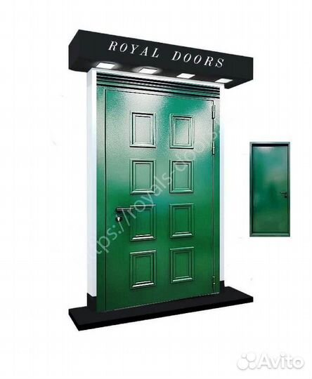 Металлическая входная дверь для дома и дачи