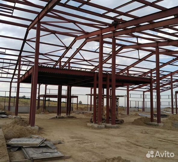 Монтаж металлоконструкций, изготовление, сэндвич