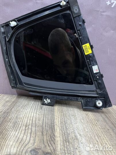 Kia stinger неподвижное стекло задней левое двери