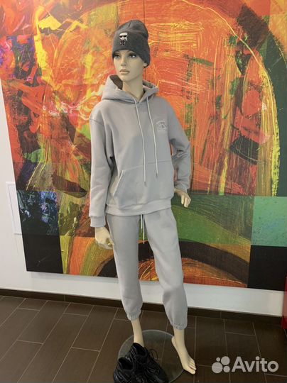 Спортивный костюм balenciaga тёплый