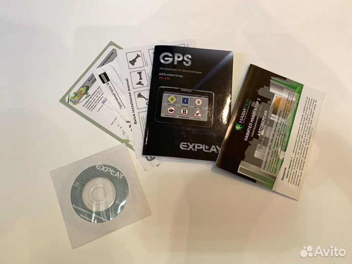 GPS навигатор Explay PN-435, с картой Навител