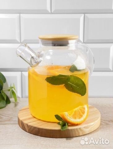 Чайник заварочный стеклянный