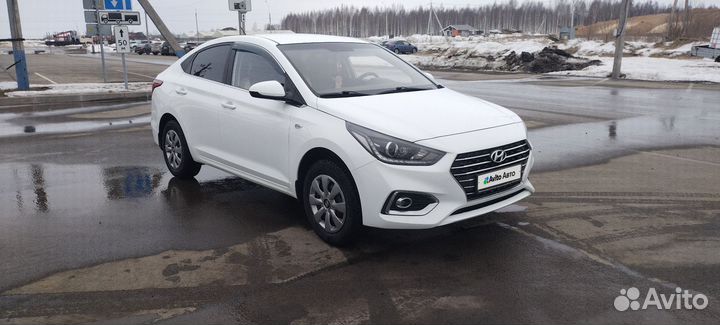 Hyundai Solaris 1.6 МТ, 2018, 105 000 км