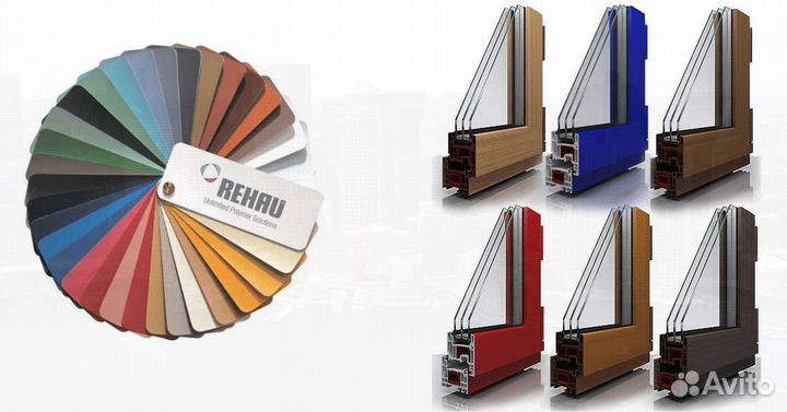 Окна Rehau, KBE, EcoLight, Green Tech