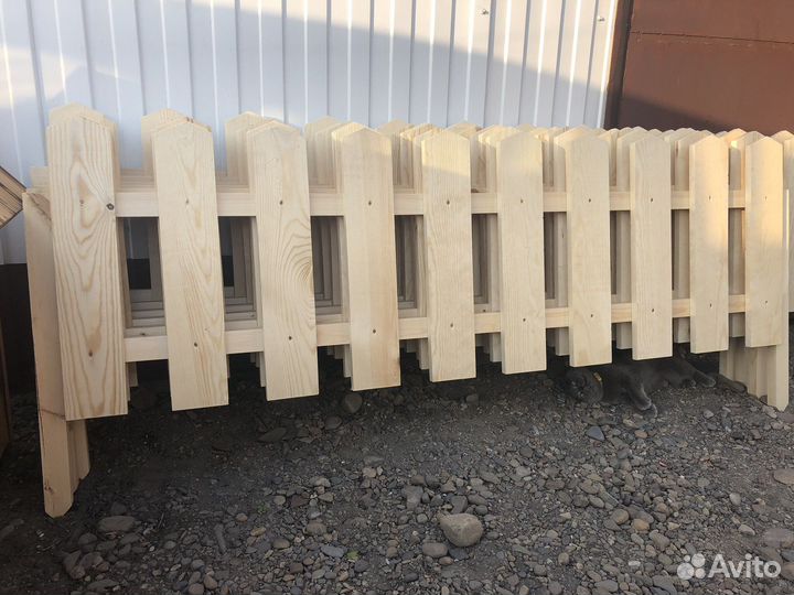 Готовые заборные пролеты