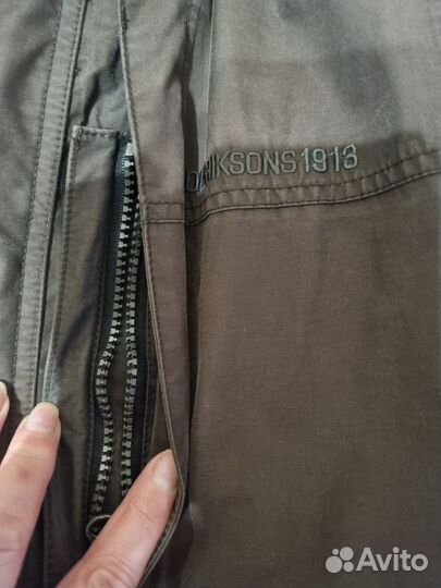 Куртка демисезонная мужская didriksons р.S(46)